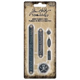 Zeige Details für Tim Holtz Idea-Ology Word Plaques + Tags-Halloween Bild von Tim Holtz Idea-Ology Word Plaques + Tags-Halloween
