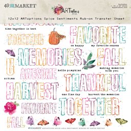 Zeige Details für ARToptions Spice Rub-Ons 12"X12" 1/Pkg-Sentiments Bild von ARToptions Spice Rub-Ons 12"X12" 1/Pkg-Sentiments