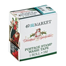 Bild von 49 And Market Christmas Spectacular 2023 Washi Tape Roll-Postage Washi