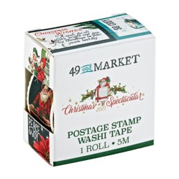 Zeige Details für 49 And Market Christmas Spectacular 2023 Washi Tape Roll-Postage Washi Bild von 49 And Market Christmas Spectacular 2023 Washi Tape Roll-Postage Washi