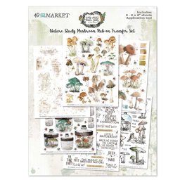 Zeige Details für Nature Study Rub-Ons 6"X8" 6/Sheets-Mushroom Bild von Nature Study Rub-Ons 6"X8" 6/Sheets-Mushroom