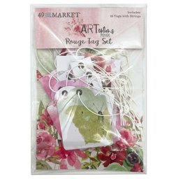 Zeige Details für ARToptions Rouge Tag Set-18 Tags With Strings Bild von ARToptions Rouge Tag Set-18 Tags With Strings