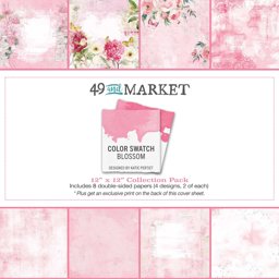 Bild von 49 And Market Collection Pack 12"X12"-Color Swatch: Blossom