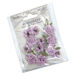 Zeige Details für 49 And Market Florets Paper Flowers-Soft Lilac Bild von 49 And Market Florets Paper Flowers-Soft Lilac