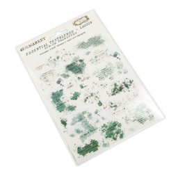 Zeige Details für 49 And Market Essential Textblends Rub-Ons 6"X8" 2/Pkg-Lagoon Bild von 49 And Market Essential Textblends Rub-Ons 6"X8" 2/Pkg-Lagoon