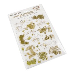 Zeige Details für 49 And Market Essential Textblends Rub-Ons 6"X8" 2/Pkg-Sage Bild von 49 And Market Essential Textblends Rub-Ons 6"X8" 2/Pkg-Sage