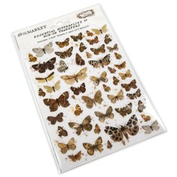 Zeige Details für 49 And Market Essential Rub-Ons 6"X8" 2/Sheets-Butterflies 01 Bild von 49 And Market Essential Rub-Ons 6"X8" 2/Sheets-Butterflies 01