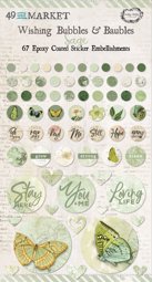 Zeige Details für 49 And Market Epoxy Coated Wishing Bubbles & Baubles 67/Pkg-Sage Bild von 49 And Market Epoxy Coated Wishing Bubbles & Baubles 67/Pkg-Sage