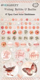 Zeige Details für 49 And Market Epoxy Coated Wishing Bubbles & Baubles 67/Pkg-Coral Bild von 49 And Market Epoxy Coated Wishing Bubbles & Baubles 67/Pkg-Coral