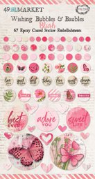 Zeige Details für 49 And Market Epoxy Coated Wishing Bubbles & Baubles 67/Pkg-Blush Bild von 49 And Market Epoxy Coated Wishing Bubbles & Baubles 67/Pkg-Blush