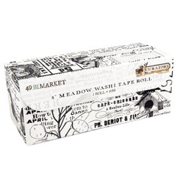 Bild von 49 And Market Curators Essential 4" Washi Tape Roll-Meadow