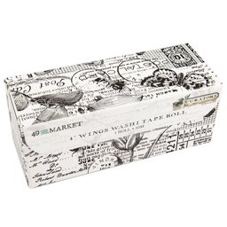 Zeige Details für 49 And Market Curators Essential 4" Washi Tape Roll-Wings Bild von 49 And Market Curators Essential 4" Washi Tape Roll-Wings