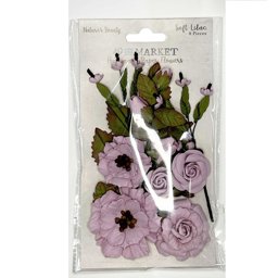 Zeige Details für 49 And Market Nature's Bounty Paper Flowers-Soft Lilac Bild von 49 And Market Nature's Bounty Paper Flowers-Soft Lilac
