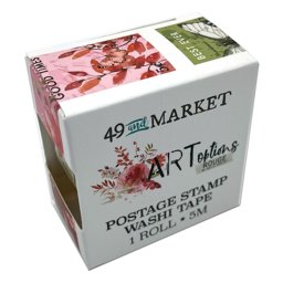 Zeige Details für 49 And Market Postage Washi Tape Roll-ARToptions Rouge Bild von 49 And Market Postage Washi Tape Roll-ARToptions Rouge