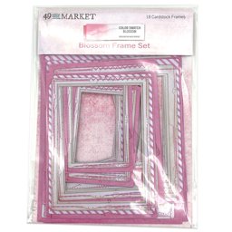 Zeige Details für Color Swatch: Blossom Frame Set-18/Pkg Bild von Color Swatch: Blossom Frame Set-18/Pkg