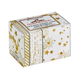 Zeige Details für 49 And Market Washi Tape Set 3/Pkg-Golden, Christmas Spectacular 2023 Bild von 49 And Market Washi Tape Set 3/Pkg-Golden, Christmas Spectacular 2023