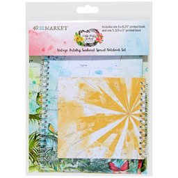 Zeige Details für 49 And Market Spiral Notizbuch Set-Vintage Artistry Sunburst Bild von 49 And Market Spiral Notizbuch Set-Vintage Artistry Sunburst