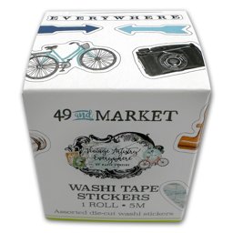 Zeige Details für 49 And Market Washi Sticker Roll-Vintage Artistry Everywhere Bild von 49 And Market Washi Sticker Roll-Vintage Artistry Everywhere