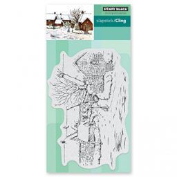 Bild von Penny Black Cling Stamp TRANQUIL HAMLET