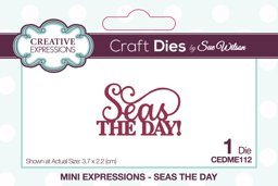 Bild von Creative Expressions Craft Dies By Sue Wilson-Mini Expressions- Seas The Day