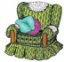 Bild von Art Impressions Stempel Wohnzimmersessel Cozy Chair