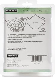 Zeige Details für Hero Arts Infinity Dies-Tea Pots & Handles Bild von Hero Arts Infinity Dies-Tea Pots & Handles