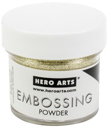 Bild von Hero Arts Embossing Powder -Gold Glitter