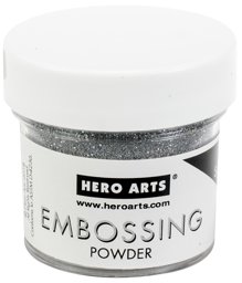 Zeige Details für Hero Arts Embossing Powder -Silver Sparkle Bild von Hero Arts Embossing Powder -Silver Sparkle