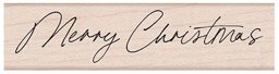 Zeige Details für Hero Arts Mounted Rubber Stamp-Handwritten Merry Christmas Bild von Hero Arts Mounted Rubber Stamp-Handwritten Merry Christmas