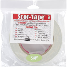 Zeige Details für Scor-Tape doppelseitiges Klebeband 16mm Bild von Scor-Tape doppelseitiges Klebeband 16mm