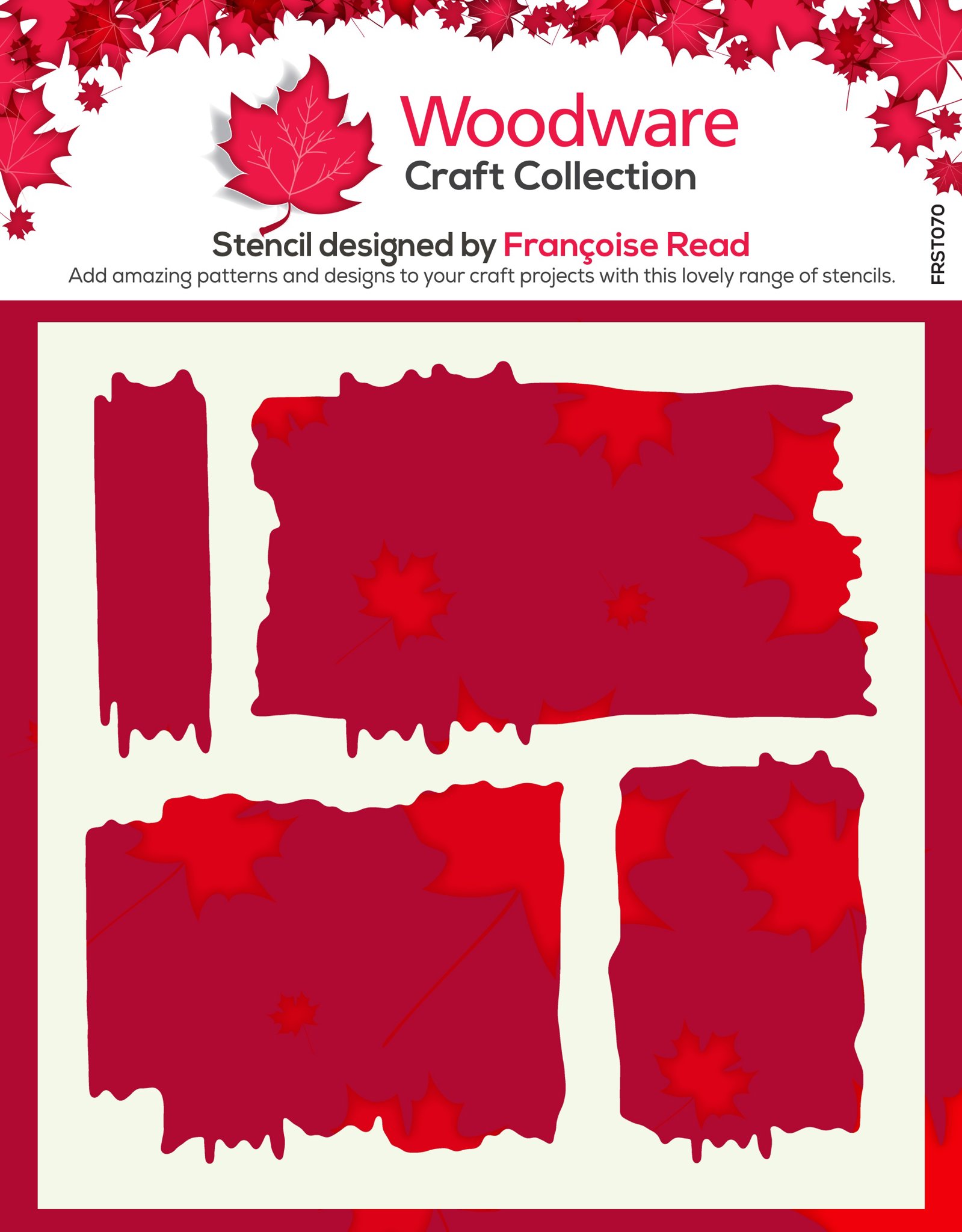 Bild von Woodware Stencil 6"X6"-Swatches