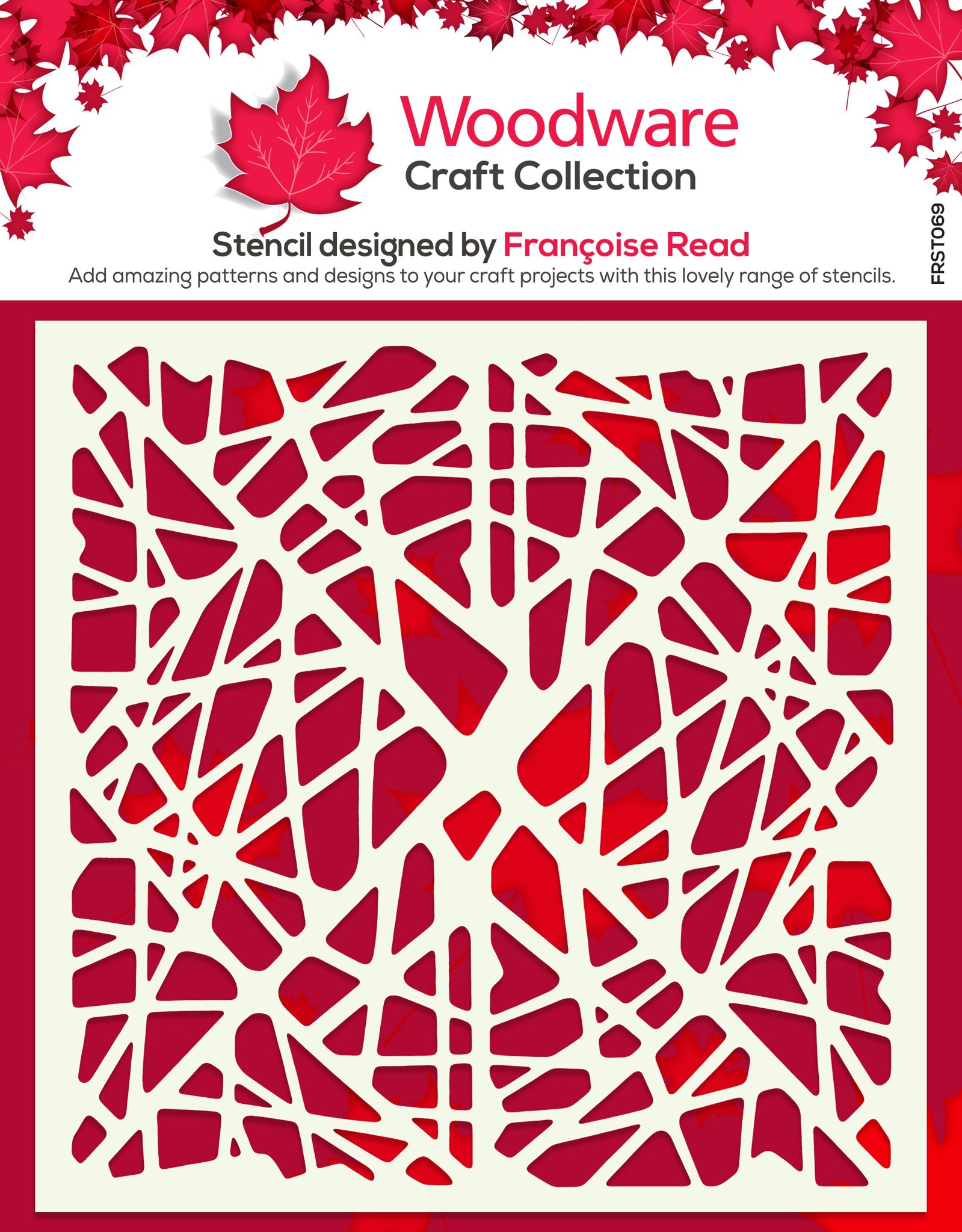 Bild von Woodware Stencil 6"X6"-Web