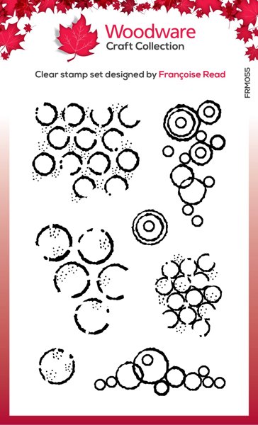 Bild von Woodware Clear Stamp 3"X4"-Singles Circles