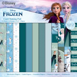 Bild von Disney Christmas Card Making Pad 8"X8"-Frozen