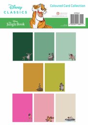 Bild von Creative World Of Crafts Disney Coloured Card Pack-Jungle Book
