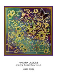 Bild von Pink Ink Designs Stencil 7"X7"-Garden Daisy