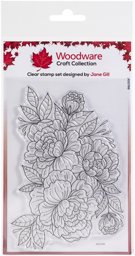 Bild von Woodware Clear Stamps 4"X6"-Camellia Spray