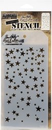 Bild von Tim Holtz Layered Stencil 4.125"X8.5"-Falling Stars