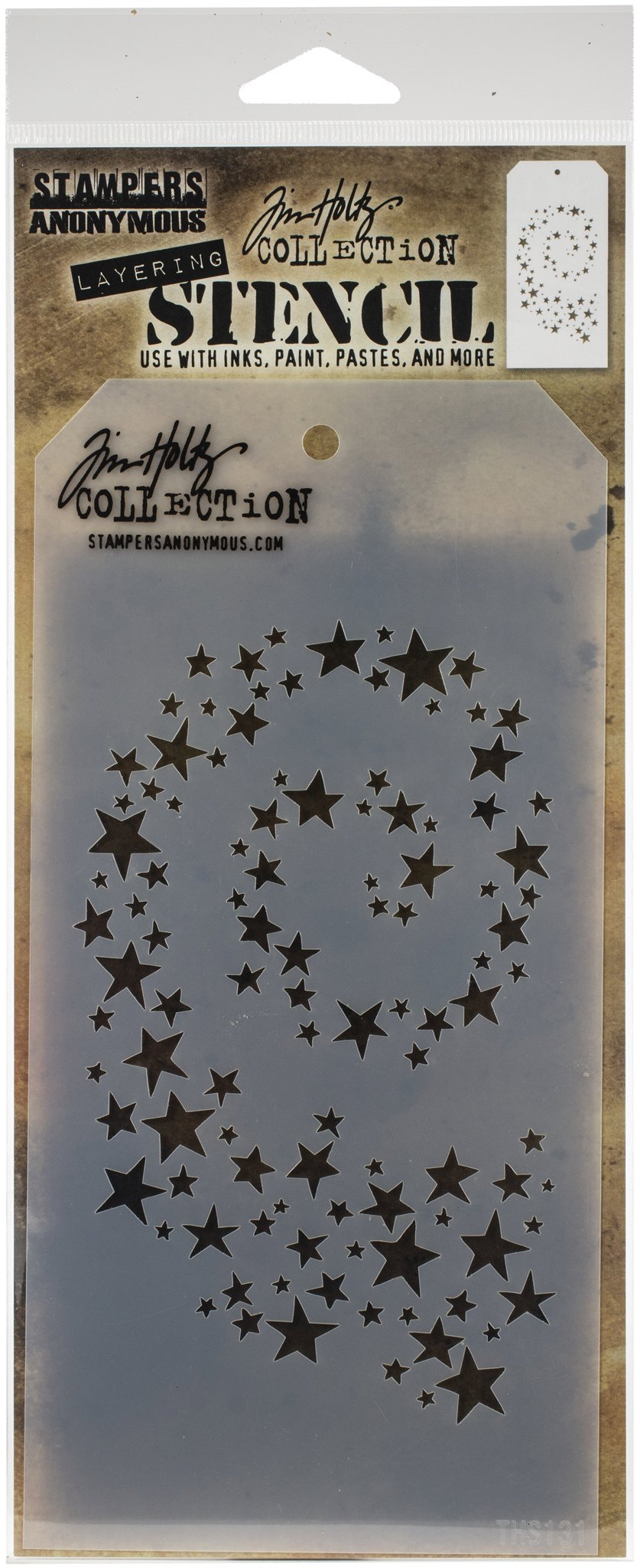 Bild von Tim Holtz Layered Stencil 4.125"X8.5"-Hocus Pocus