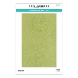 Bild von Spellbinders Embossing Folder From Make It Merry Collection-In The Pines