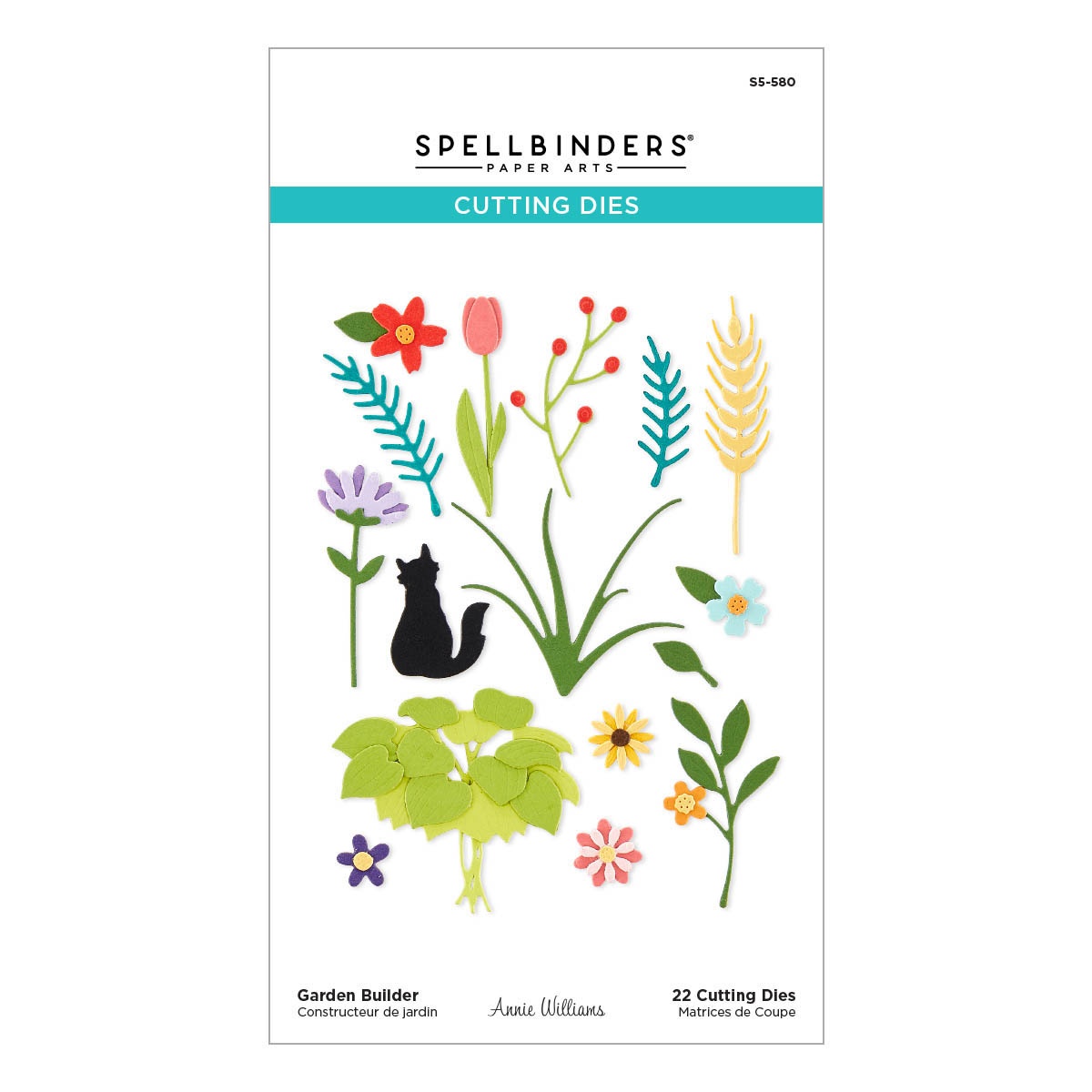 Bild von Spellbinders Etched Dies By Annie Williams-Garden Builder - Country Road