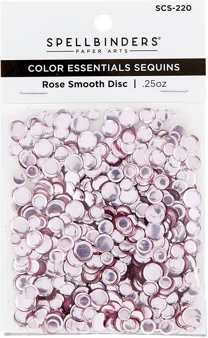 Bild von Spellbinders Smooth Disc Sequins-Rose