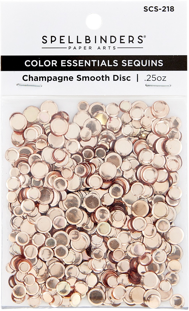 Bild von Spellbinders Smooth Disc Sequins-Champagne
