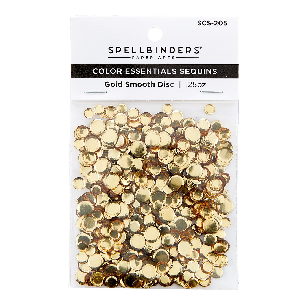 Bild von Spellbinders Smooth Disc Sequins-Gold