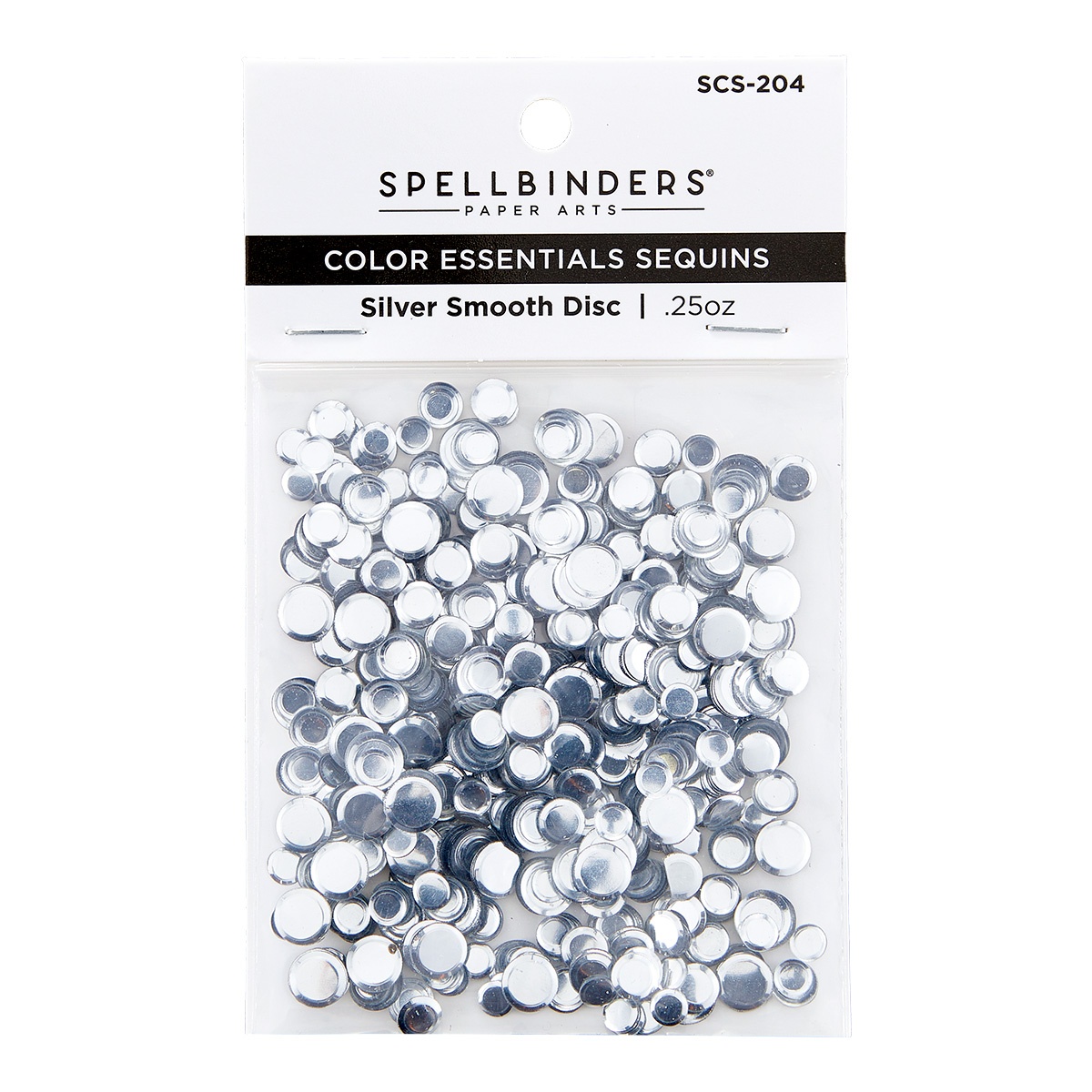 Bild von Spellbinders Smooth Disc Sequins-Silver
