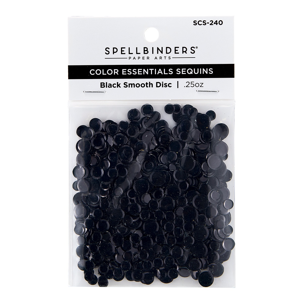 Bild von Spellbinders Smooth Disc Sequins-Black