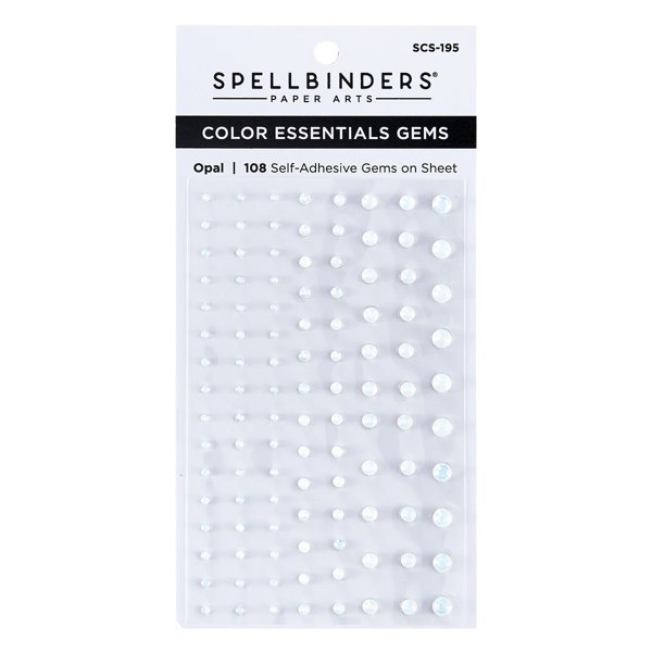 Bild von Spellbinders Color Essentials Gems 108/Pkg-Opal