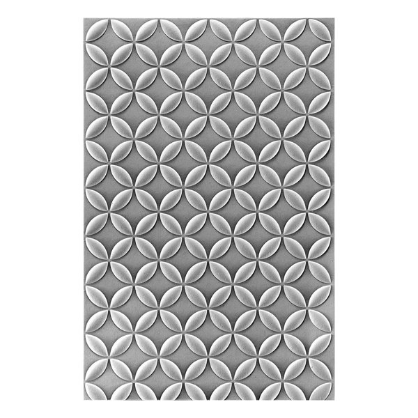 Bild von Spellbinders 3D Embossing Folder 5.5"X8.5"-Circle Illusion