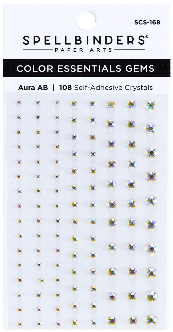 Bild von Spellbinders Color Essentials Gems 108/Pkg-Aura