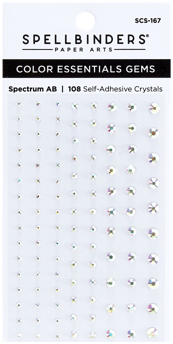 Bild von Spellbinders Color Essentials Gems 108/Pkg-Spectrum